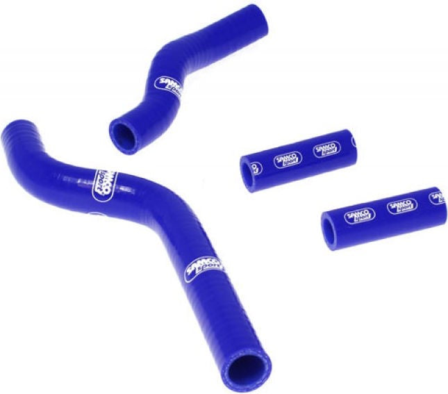 Samco Sport Yamaha YZ 250 2000-2021 4 Piece Samco Sport Silicone Radiator Coolant Hose Kit | YAM-24-BU