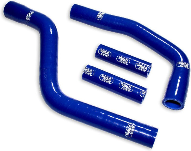 Samco Sport Yamaha YZ 125 2002-2021 4 Piece Samco Sport Silicone Radiator Coolant Hose Kit | YAM-29-BU