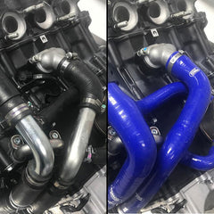 Samco Sport Yamaha YZF R6 2006 - 2021 6 Piece Race Design Samco Sport Silicone Radiator Coolant Hose Kit | YAM-58-BK