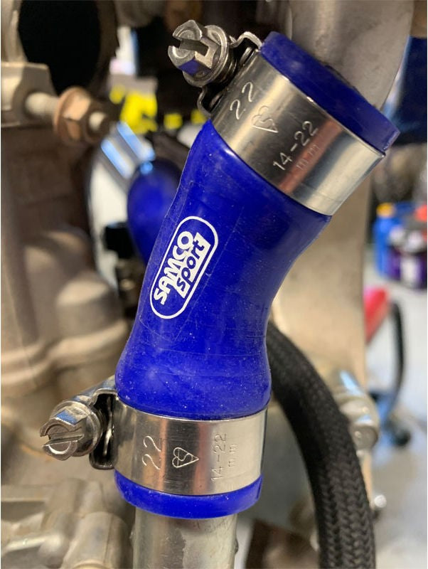 Samco Sport Yamaha WRF 450 2012-2015 4 Piece Samco Sport Silicone Radiator Coolant Hose Kit | YAM-59-BU