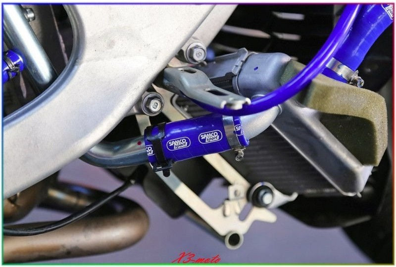 Samco Sport Yamaha TMax 530 10 Piece 2012 - 2014 Samco Sport Silicone Radiator Coolant Hose Kit | YAM-68-BU