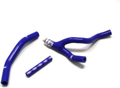 Samco Sport Yamaha WR 250 F 2015-2019 3 Piece Samco Sport Silicone Radiator Coolant Hose Kit | YAM-72-BU