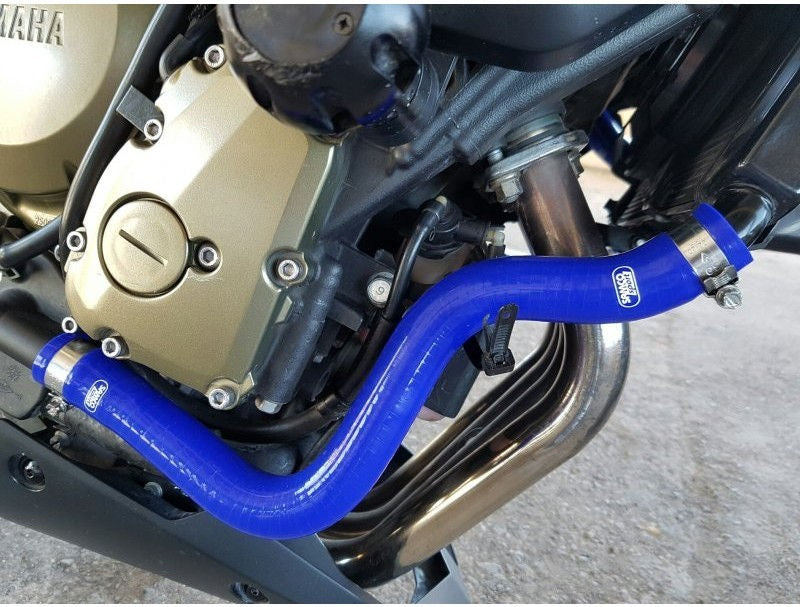 Samco Sport Yamaha XJ6 2009 - 2013 3 Piece Samco Sport Silicone Radiator Coolant Hose Kit | YAM-77-BU