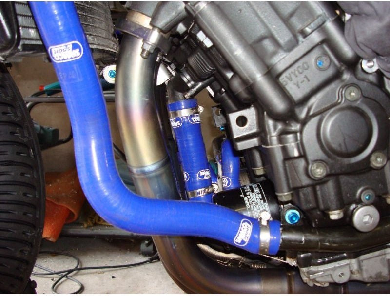 Samco Sport Yamaha YZF R1 2004 - 2006 16 Piece Samco Sport Silicone Radiator Coolant Hose Kit | YAM-8-BU