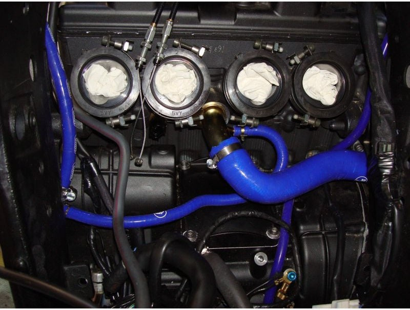 Samco Sport Yamaha YZF R1 2004 - 2006 16 Piece Samco Sport Silicone Radiator Coolant Hose Kit | YAM-8-BU