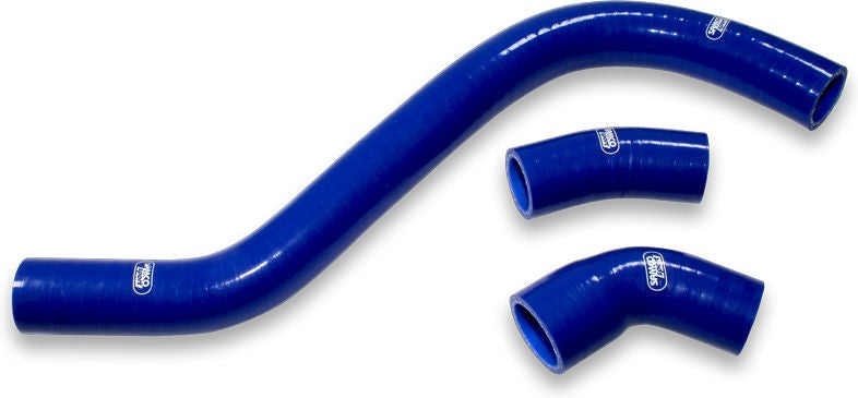 Samco Sport Yamaha FZR 1000 1989 - 1990 3 Piece Samco Sport Silicone Radiator Coolant Hose Kit | YAM-87-BU