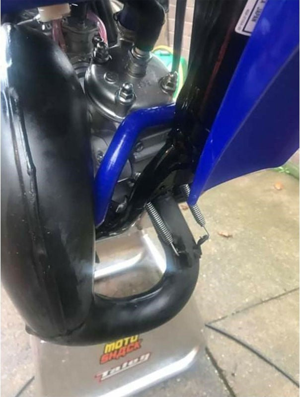 Samco Sport Yamaha YZ 85 2019-2021 2 Piece Samco Sport Silicone Radiator Coolant Hose Kit | YAM-90-BU