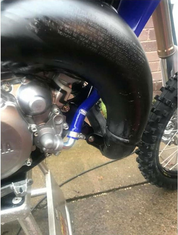 Samco Sport Yamaha YZ 85 2019-2021 2 Piece Samco Sport Silicone Radiator Coolant Hose Kit | YAM-90-BU