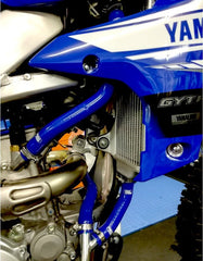 Samco Sport Yamaha WR 250 F 2020 - 2021 4 Piece OEM Replacement Samco Sport Silicone Radiator Coolant Hose Kit | YAM-91-BU