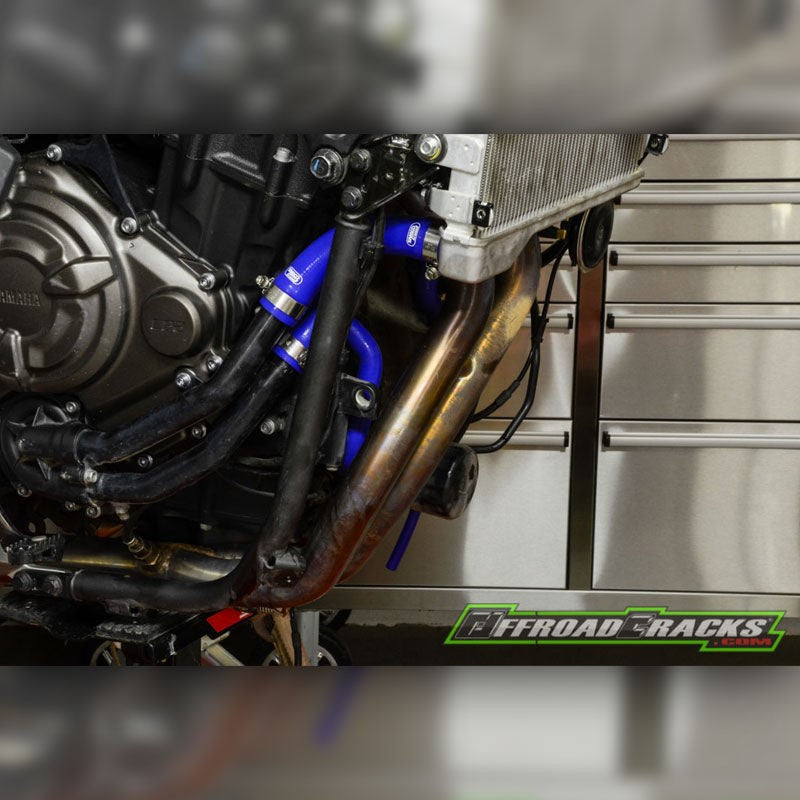 Samco Sport Yamaha Tenere 700 2019 - 2021 7 Piece Samco Sport Silicone Radiator Coolant Hose Kit | YAM-94-BU