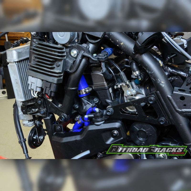 Samco Sport Yamaha Tenere 700 2019 - 2021 7 Piece Samco Sport Silicone Radiator Coolant Hose Kit | YAM-94-BU