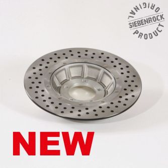 Siebenrock Brake Disc 2-2 Perforation For BMW R2V /7 Models Second Series From 1977-1985, Front And Rear, And R 65Ls, /6 Model With Disc Brake. | 3411566