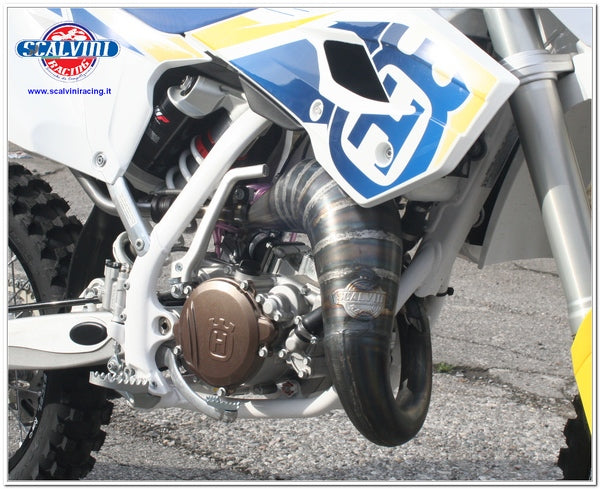 Scalvini Exhaust compatible with HQ 85 TC. | 001.013013