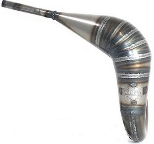 Scalvini Exhaust system for Honda HM 50 two strokes, completely handmade in steel | 001.081320