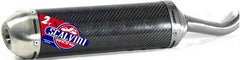 Scalvini Silencer for two stroke engine with carbon body and Inox end cap. | 002.014213