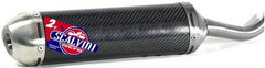 Scalvini Silencer for two stroke engine with carbon body and Inox end cap. | 002.016123