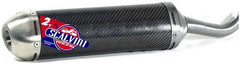 Scalvini Silencer for two stroke engine with carbon body and Inox end cap. | 002.024103