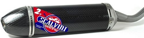 Scalvini Mix Silencer for two strokes engine, in carbon with carbon cap. | 002.029014