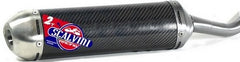 Scalvini Silencer for two stroke engine with carbon body and Inox end cap. | 002.154223