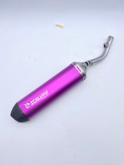 Carbon silencer with stainless steel end cap Yamaha
