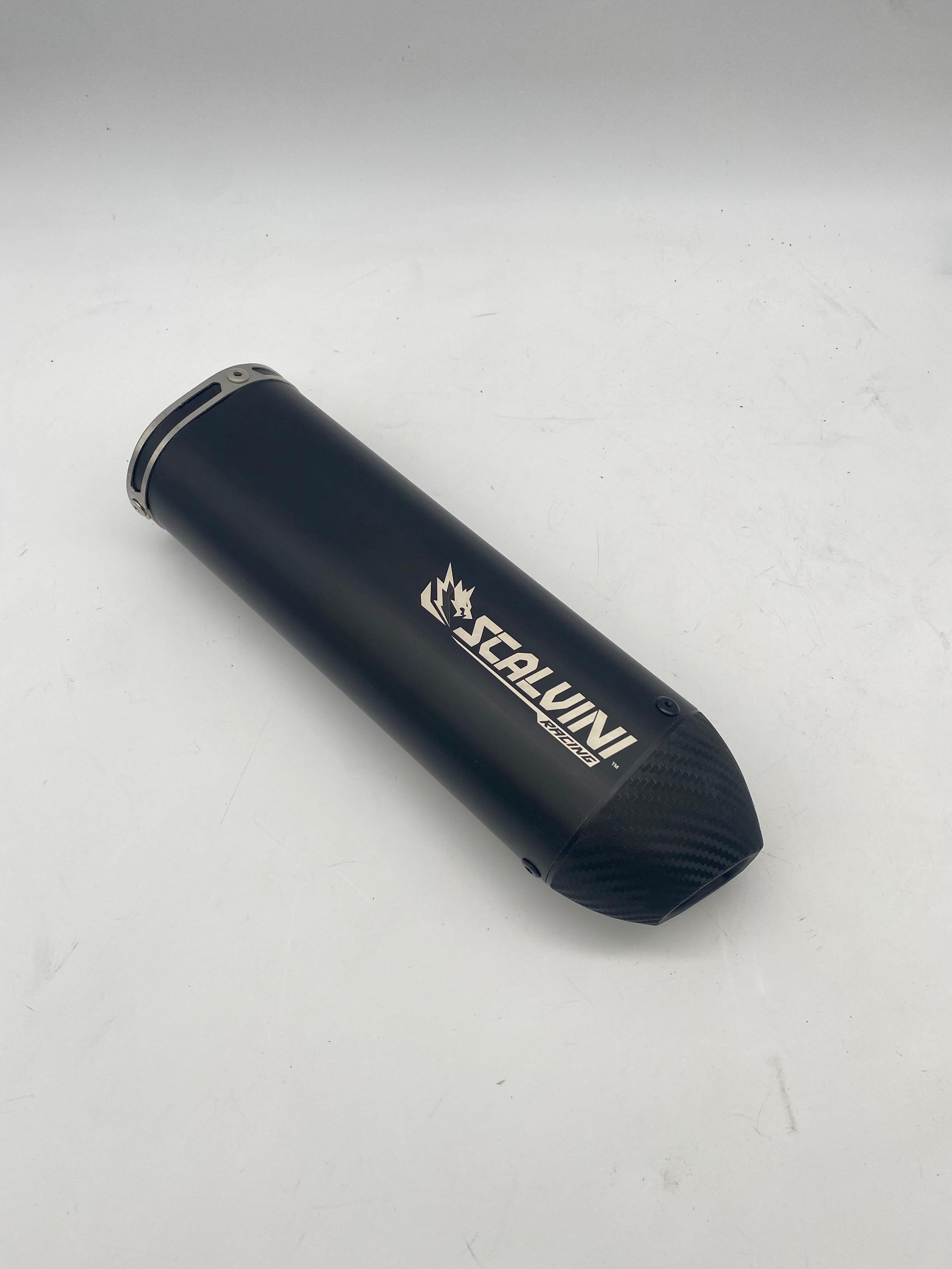 Carbon-stainless steel silencer