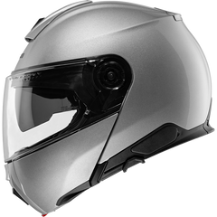 Schuberth C5 GLOSSY SILVER Flip Up Helmet | 4156013360