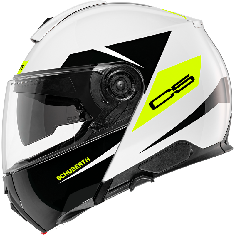Schuberth C5 ECLIPSE YELLOW Flip Up Helmet | 4159003360