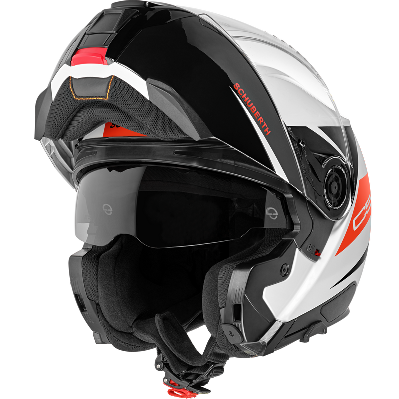 Schuberth C5 ECLIPSE RED Flip Up Helmet | 4159013360