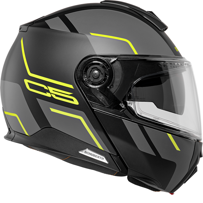 Schuberth C5 MASTER YELLOW Flip Up Helmet | 4159043360