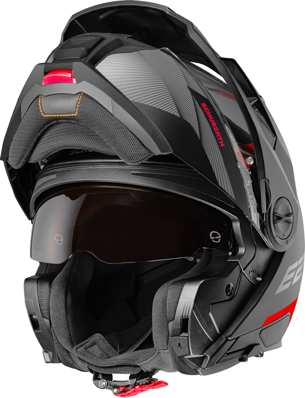 Schuberth E2 DEFENDER RED Flip Up Helmet | 4179003360
