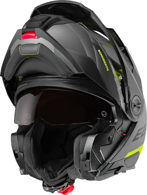 Schuberth E2 DEFENDER YELLOW Flip Up Helmet | 4179013360