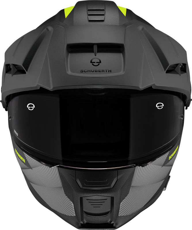 Schuberth E2 DEFENDER YELLOW Flip Up Helmet | 4179013360