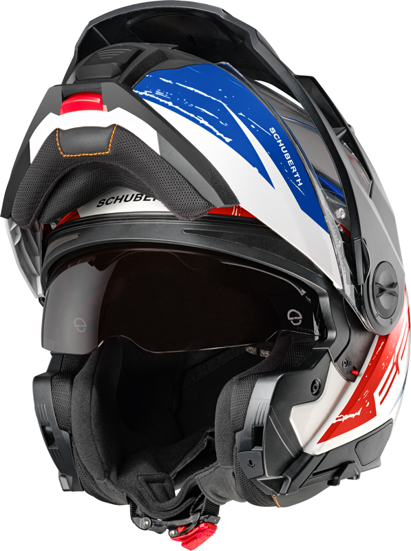 Schuberth E2 EXPLORER BLUE Flip Up Helmet | 4179063360