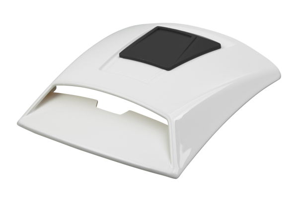 Schuberth Ventilation Scoop Glossy White/Slider Black | 4990003421