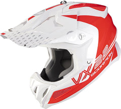 Scorpion Exo Offroad Helmet Vx-22 Air Ares White Black Yellow | 32-379-207