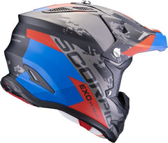 Scorpion Offroad Helmet VX 22 Air Cx Matt Black-Blue-Red | 32-438-326
