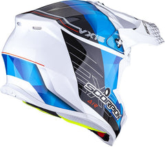 Scorpion Exo Offroad Helmet Vx-16 Air Gem White Blue | 46-201-74
