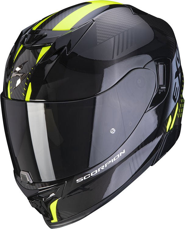 Scorpion Exo Full Face Helmet 520 Air Laten Black Orange | 72-358-168