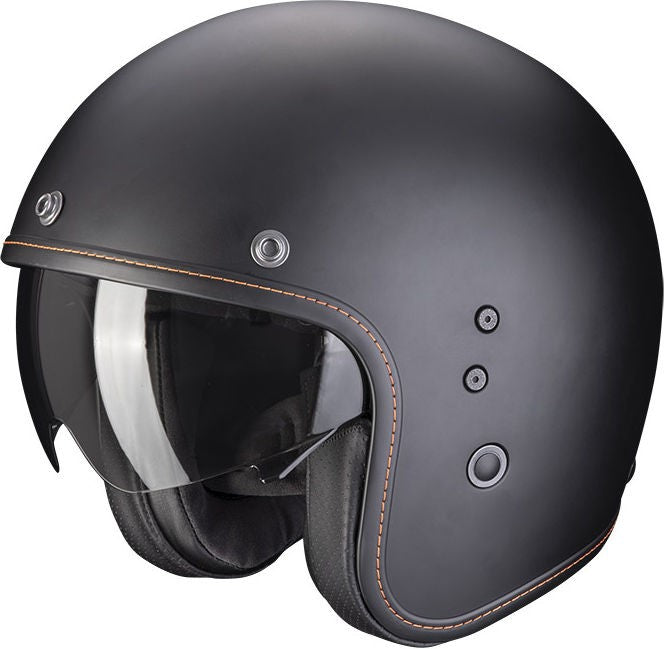 Scorpion Exo Jet Helmet Belfast Evo Solid Black Matt | 78-100-10
