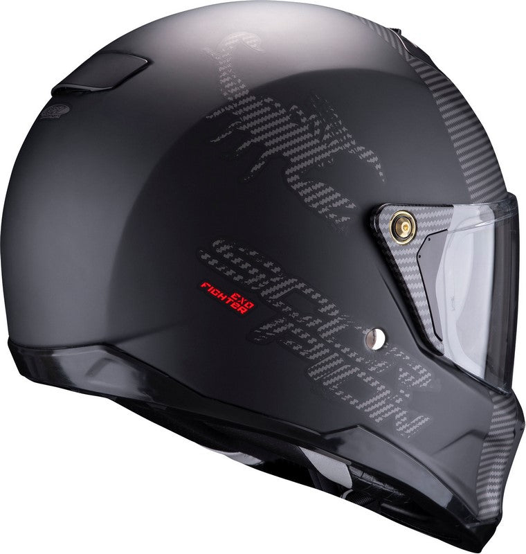 Scorpion EXO-HX1, Matt Black-Silver | 87-324-159
