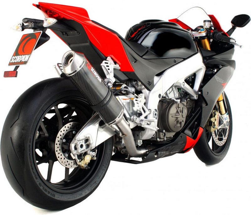 Scorpion Mufflers Factory Oval Slip-on Carbon Fibre Sleeve | EAP53CEO