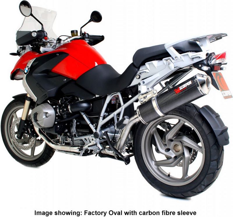 Scorpion Mufflers Factory Oval Slip-on Polished Stainless Steel Sleeve | EBM65SEO