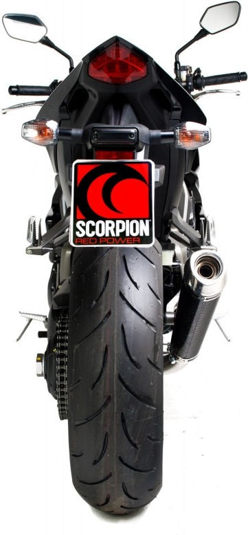 Scorpion Mufflers Power Cone Slip-on Carbon Fibre Sleeve | EHA101CEO