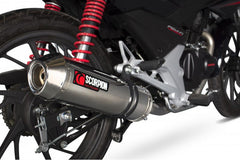 Scorpion Mufflers Factory Oval Full System Polished Stainless Steel Sleeve | EHA171SEO