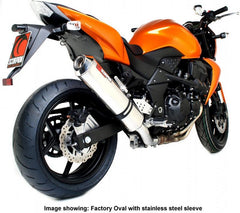 Scorpion Mufflers Factory Oval Slip-on Titanium Sleeve | EKA78TEO