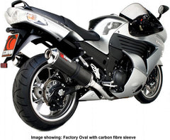 Scorpion Mufflers Factory Oval Slip-on (Pair) Titanium Sleeve | EKA81TEO