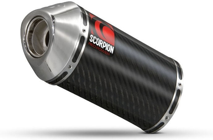 Scorpion Mufflers Factory Carbine Slip-on (Pair) Carbon Fibre Sleeve | EKA82CFO