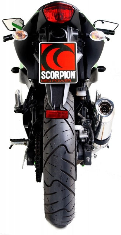 SCORPION MUFFLERS Factory Oval Slip-on, Stainless Steel Sleeve EC Approved | EKA84SEO