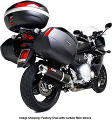 SCORPION MUFFLERS Factory Round Slip-on, Stainless Steel Sleeve EC Approved | ESI108SEM