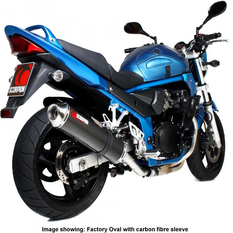 Scorpion Mufflers Factory Oval Slip-on Titanium Sleeve | ESI67TEO